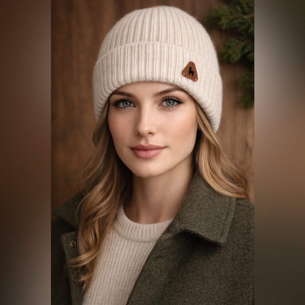 🤍 Classical Alpaca “Justin” Hat | 100% Alpaca | Beige | NWT